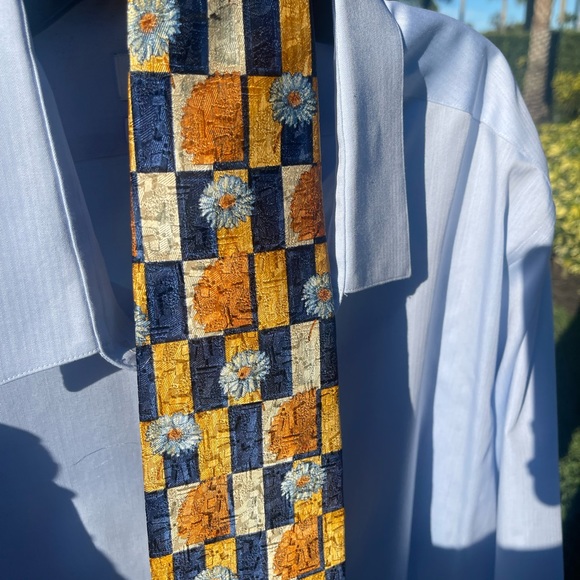 Calvin Klein Slim Fit Men’s Dress Shirt 17 1/2 - Picture 8 of 16